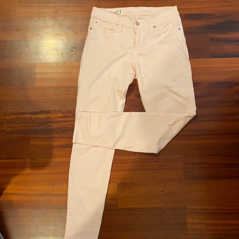 Red Engine Jeans, light pink, size 29 straight fit